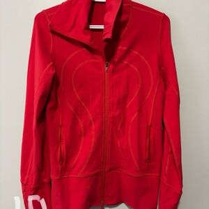 Lululemon Athletica Red Utility Jacket